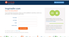 Desktop Screenshot of inspiredhr.com